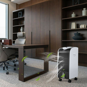 3-in-1 Portable Evaporative Air Conditioner Cooler With Filter Knob For Indoor