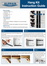 Load image into Gallery viewer, AlorAir® Hanging Kits For Crawl Space &amp; Basement Dehumidifiers