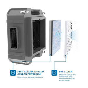 AlorAir® PureAiro HEPA Pro 770 Industrial Air Scrubber