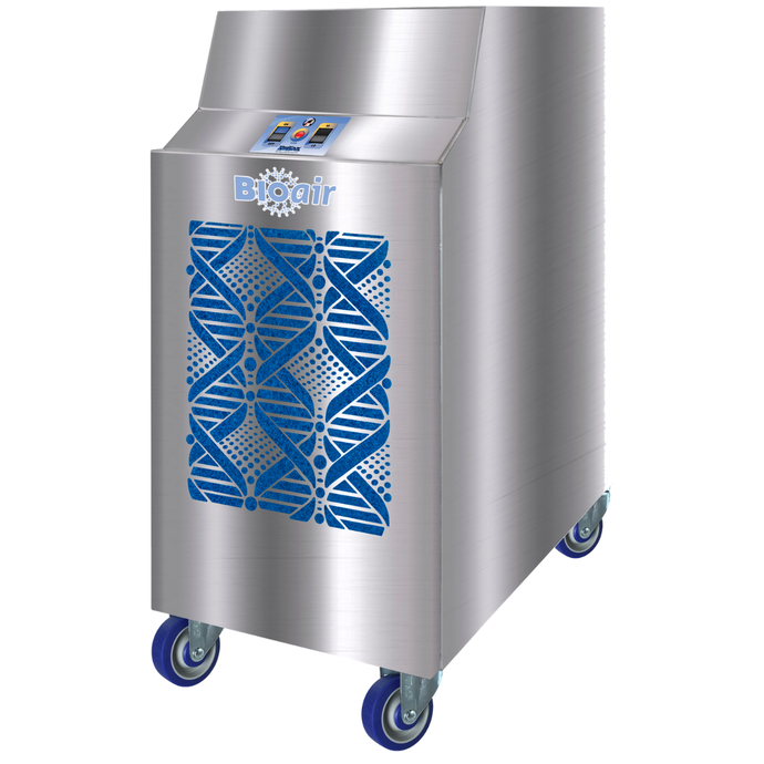 KwiKool® Bioair KBA600 Portable Commercial HEPA Air Purifier - Positive - Negative Air Machine