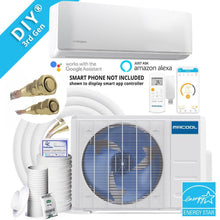 Load image into Gallery viewer, MRCOOL DIY 3rd Gen 18k BTU 20 SEER Ductless Mini-Split Heat Pump With 25ft Lineset