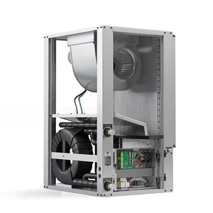 MRCOOL GeoCool 24K BTU Vertical Two-Stage 230V 1-Phase 60Hz CuNi Coil Left Return W/ Desuperheater
