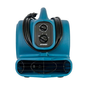 XPOWER Freshen Aire P-260AT 1/5 HP 4 Speed Scented Air Mover With Daisy Chain