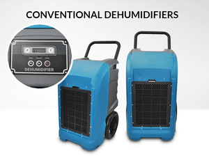 XPOWER XD-125 125-Pint Commercial Dehumidifier With Automatic Purge Pump And Drainage Hose